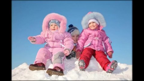 модная детская зимняя одежда для девочек