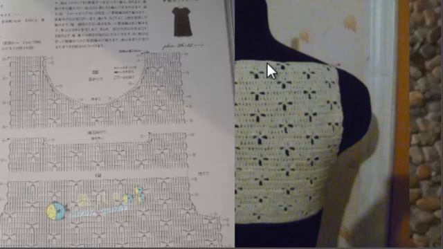 Платье крючком "Мулан". Часть 2. Спинка.