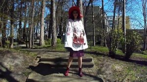 Уникальный кейп из меха козлика.