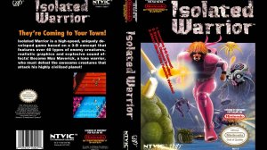 ISOLATED WARRIOR. VAP INC - NTVIC. 1991. NES