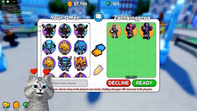 СТАЛА ПАРТНЕРОМ И РАЗДАЛА МНОГО СИГН в Skibidi Tower Defense Roblox