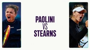 15.05.2025. Жасмин Паолини - Питон Стирнс. WTA 1000 Rome. Jasmine Paolini - Peyton Stearns