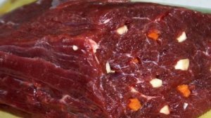 Говядина шпигованная