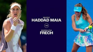 10.10.2024. Беатрис Хаддад Майя – Магдалена Френх. WTA Wuhan. Beatriz Haddad Maia - Magdalena Fręch