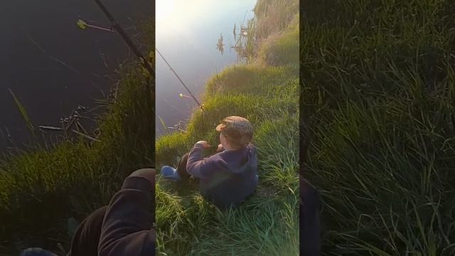 #рыбалка с сыном первая в этом году. ни хвоста не чешуи друзья смотреть онлайн