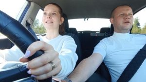 первый выезд на трассу