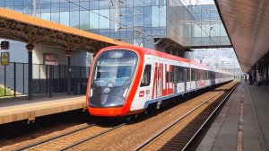 Электропоезд ЭГ2Тв-034 "Иволга 2.0" на о.п. Сетунь (МЦД-1)