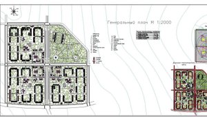 Курсовой проект по проектированию микрорайона
