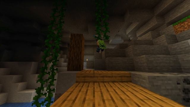 Я построил Лучшую ДЕРЕВНЮ с ЖИТЕЛЯМИ В ПЕЩЕРЕ в Майнкр смотреть онлайн