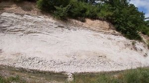Кампанский обрыв. Мергель. Десквамация. Горный Крым