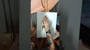 Грунтовка холста (покупного).