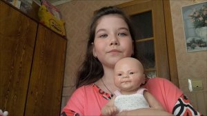 ко мне наконец приехал мой реборн