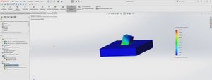 SOLIDWORKS. Сравнение расчетов. Твердое тело и оболочка
