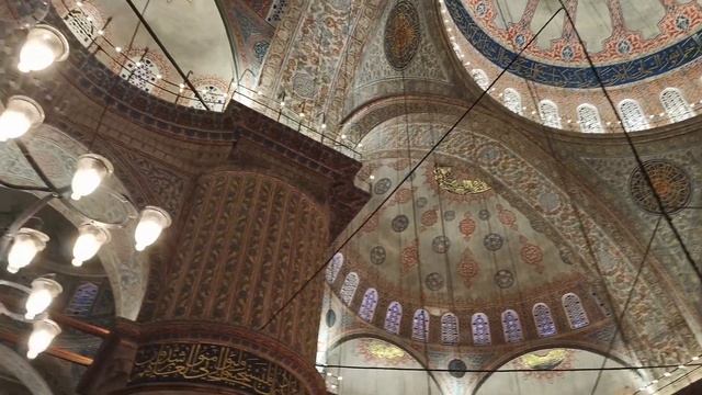 Голубая мечеть в Стамбуле ,самая знаменитая мечеть в Т