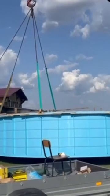 Бассейн из полипропилена смотреть онлайн