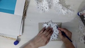 Новогодняя интерактивная 3-d открытка своими руками