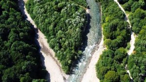 Красивые места на реке Малая Лаба между Бурным и Никит