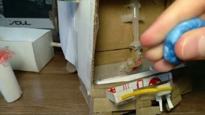 Сделал мусоровоз из кортона ,который реально работает!