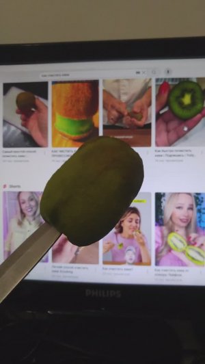 Как Очистить Киви. Лучший способ. Лучший киви. Альфа Лайфхак #🥝kiwi_team🥭