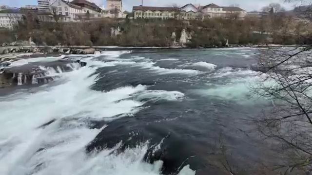 Едем  с детьми в Швейцарию на Рейнский водопад/Позн
