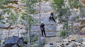 Скалолазание. Дюкинский карьер. Владимирская область,