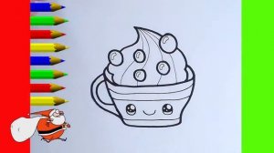 Как нарисовать МИЛЫЙ. просто, Рисунки для  начинающих