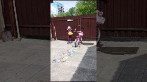 Прогулка на велосипеде.