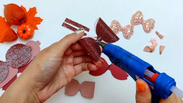 Нереально красивые ОСЕННИЕ бантики. DIY autumn bows