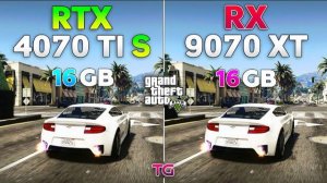 GTA 5 Enhanced - RX 9070 XT vs RTX 4070 Ti SUPER | Ray Tracing, DLSS\FSR