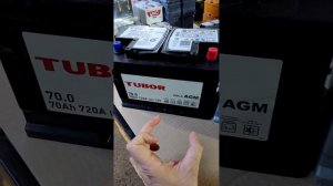 Аккумулятор Tubor Standard, EFB , AGM