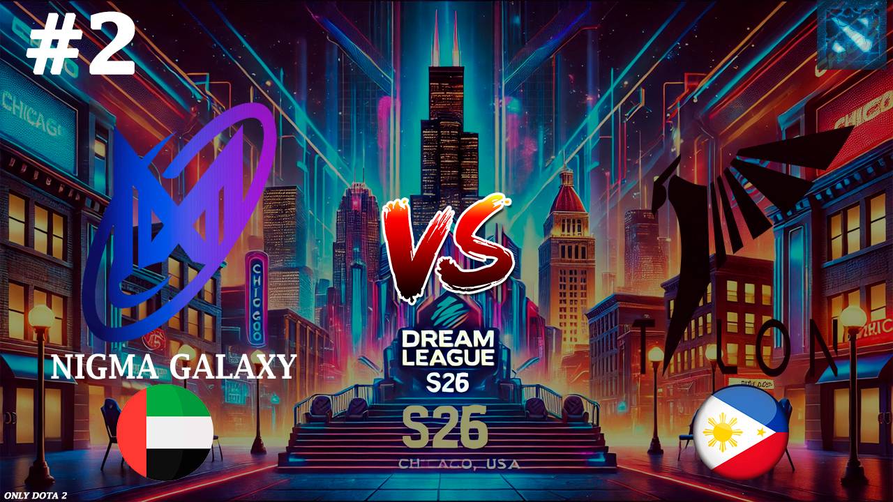 ПЕРВЫЙ РАЗОР НА ДРИМ ЛИГЕ  Nigma vs Talon 2 BO3 DreamLeague S26