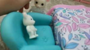 Вечер и ночь с семейкой Sylvanian Families!