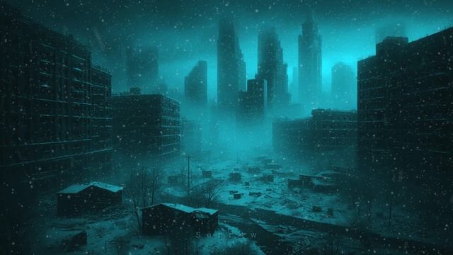 Abandoned Frozen City  Dark Ambient Drone Soundscape for Post-Apocalyptic Dreams