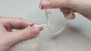 Закрытие иглой резинки 1*1