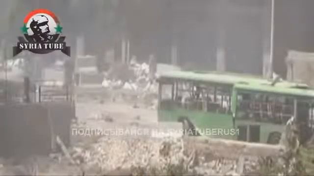 Сирия, горящий танк отомстил боевикам смотреть онлайн