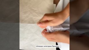 Сминаемость тканей Премиум, Стандарт и черного димаута.