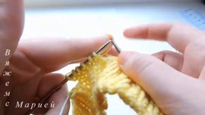 Женский свитер  Реглан сверху  Часть 1  Вяжем спицами