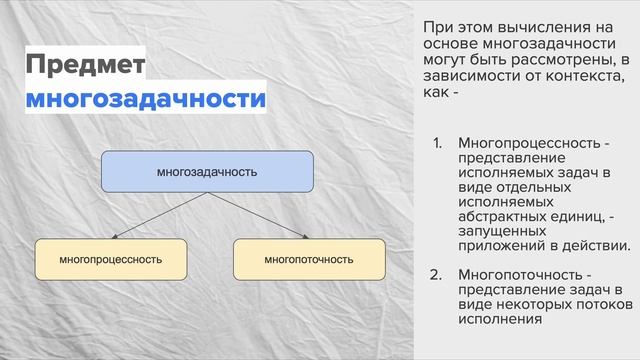 Многопоточность. Многозадачность. Многопроцессорность - простыми словами