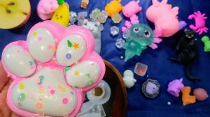 АСМР СКВИШИ 🫶🏻 Таба лапки сквиши 🐾 распаковка АСМР сквишей и антистрессы АСМР 🥰