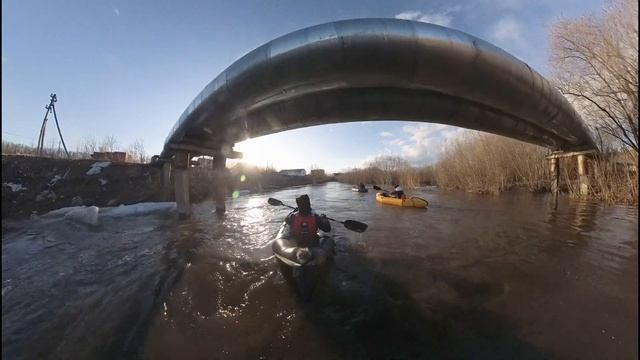 Сплав по Ушайке на пакрафтах, большая вода 2023. смотреть онлайн