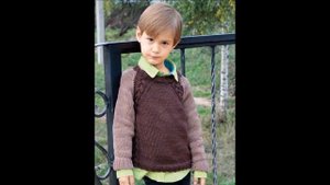 Джемпер Реглан для Мальчика Спицами - 2019 / Sweater Raglan for the Boy Spokes