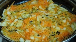 Капуста тушёная с колбасой