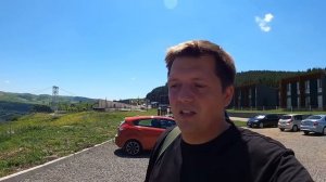 Прозрачный мост с бриллиантом каньон в Грузии. Цалка Д