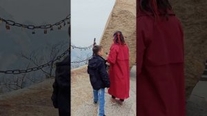 Гора Хуашань,Китай. Ноябрь 2024❤️ Одна из самых красивы