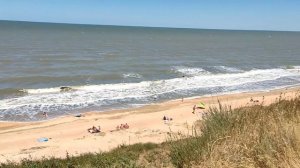 Съездили на Азовское море, но купаться не стали.