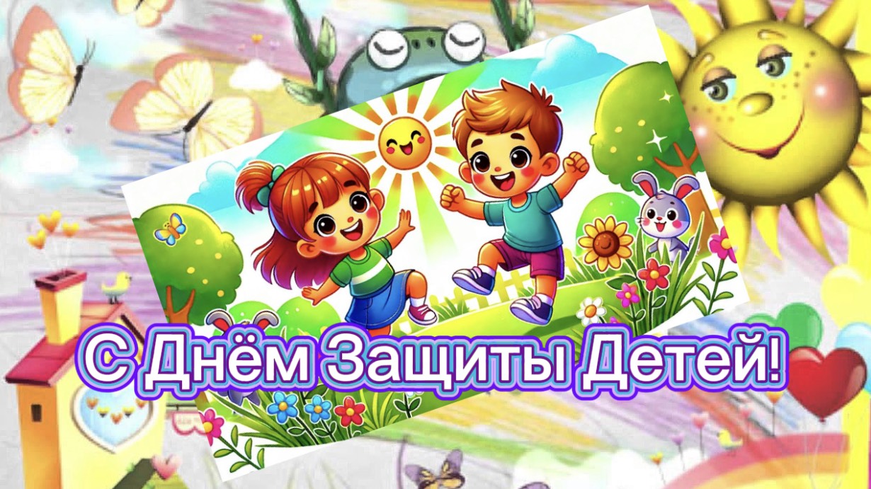 1 ИЮНЯ ДЕНЬ ЗАЩИТЫ ДЕТЕЙ. КРАСИВОЕ ВИДЕО ПОЗДРАВЛЕНИЕ.