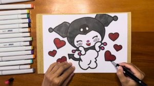 Раскраска Куроми / Куроми / Раскраска для Детей / Раскраска / Куроми и Мелоди