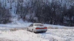 Тойота Виста 4wd. Toyota Vista 4 wd. Подьем в горку. Царь горы.