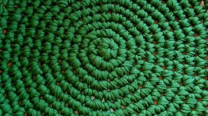 Ровнее круглого коврика крючком, вы не найдете