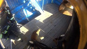 Учебная башня - спуск